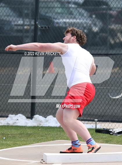 Thumbnail 2 in CHSAA Track & Field 5A Championships (Boys Shot Put) photogallery.