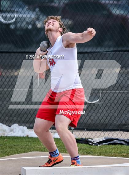 Thumbnail 3 in CHSAA Track & Field 5A Championships (Boys Shot Put) photogallery.