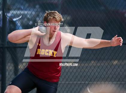 Thumbnail 2 in CHSAA Track & Field 5A Championships (Boys Shot Put) photogallery.