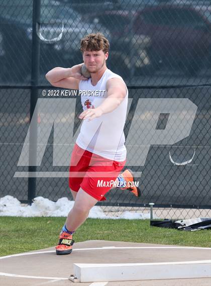 Thumbnail 3 in CHSAA Track & Field 5A Championships (Boys Shot Put) photogallery.