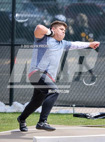 Thumbnail 2 in CHSAA Track & Field 5A Championships (Boys Shot Put) photogallery.