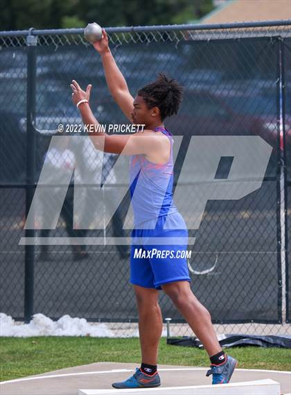 Thumbnail 2 in CHSAA Track & Field 5A Championships (Boys Shot Put) photogallery.