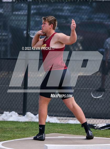 Thumbnail 2 in CHSAA Track & Field 5A Championships (Boys Shot Put) photogallery.
