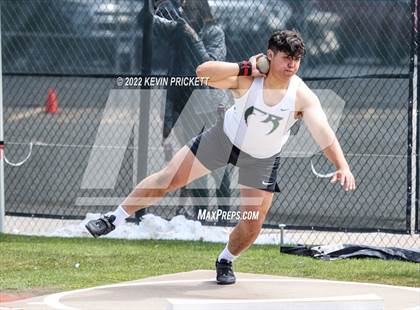 Thumbnail 2 in CHSAA Track & Field 5A Championships (Boys Shot Put) photogallery.