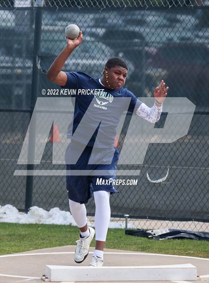 Thumbnail 3 in CHSAA Track & Field 5A Championships (Boys Shot Put) photogallery.