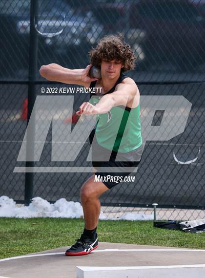 Thumbnail 1 in CHSAA Track & Field 5A Championships (Boys Shot Put) photogallery.
