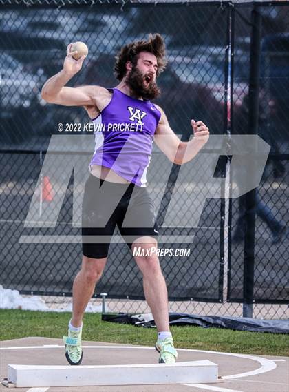 Thumbnail 1 in CHSAA Track & Field 5A Championships (Boys Shot Put) photogallery.