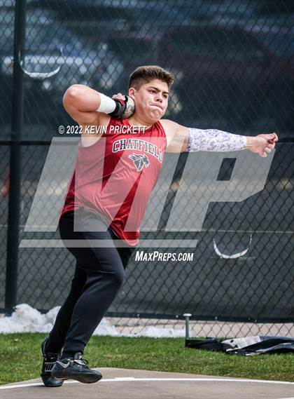 Thumbnail 1 in CHSAA Track & Field 5A Championships (Boys Shot Put) photogallery.
