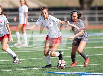 Thumbnail 2 in Lee [Robert E.] vs Antonian Prep (NEISD Soccer Showcase) photogallery.