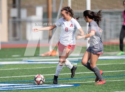 Thumbnail 3 in Lee [Robert E.] vs Antonian Prep (NEISD Soccer Showcase) photogallery.