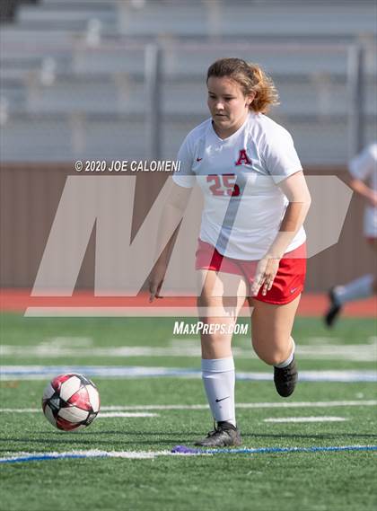 Thumbnail 3 in Lee [Robert E.] vs Antonian Prep (NEISD Soccer Showcase) photogallery.