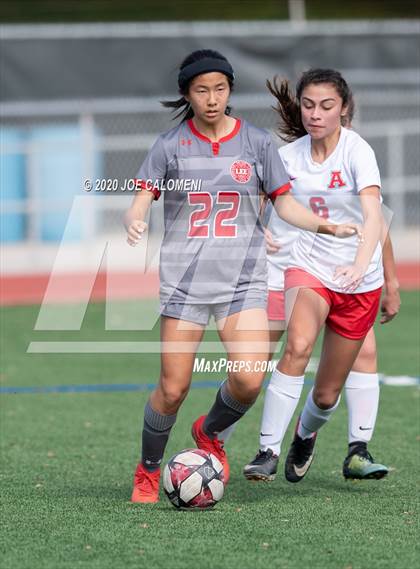 Thumbnail 3 in Lee [Robert E.] vs Antonian Prep (NEISD Soccer Showcase) photogallery.