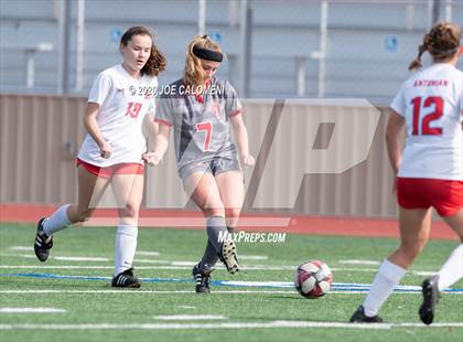 Thumbnail 3 in Lee [Robert E.] vs Antonian Prep (NEISD Soccer Showcase) photogallery.