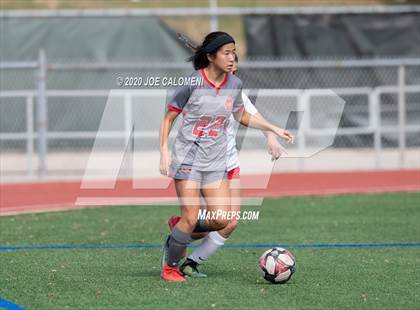 Thumbnail 1 in Lee [Robert E.] vs Antonian Prep (NEISD Soccer Showcase) photogallery.