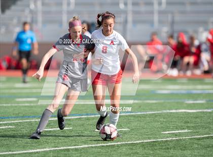 Thumbnail 1 in Lee [Robert E.] vs Antonian Prep (NEISD Soccer Showcase) photogallery.