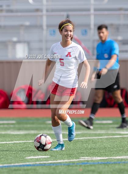 Thumbnail 2 in Lee [Robert E.] vs Antonian Prep (NEISD Soccer Showcase) photogallery.