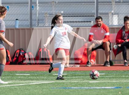 Thumbnail 1 in Lee [Robert E.] vs Antonian Prep (NEISD Soccer Showcase) photogallery.