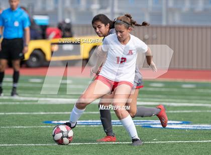 Thumbnail 2 in Lee [Robert E.] vs Antonian Prep (NEISD Soccer Showcase) photogallery.