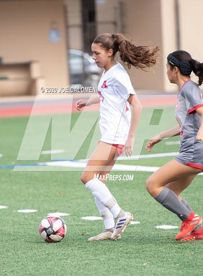 Thumbnail 3 in Lee [Robert E.] vs Antonian Prep (NEISD Soccer Showcase) photogallery.