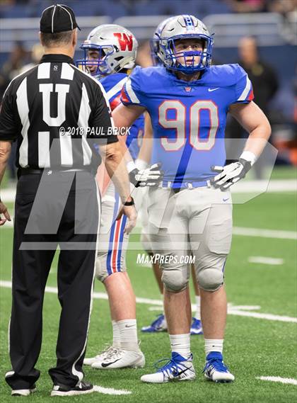 Thumbnail 3 in Westlake vs SA Brennan (UIL 6A Area Playoff) photogallery.