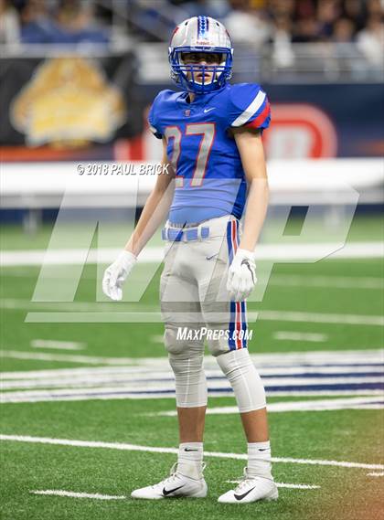 Thumbnail 1 in Westlake vs SA Brennan (UIL 6A Area Playoff) photogallery.