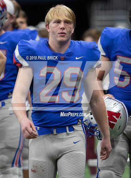 Thumbnail 3 in Westlake vs SA Brennan (UIL 6A Area Playoff) photogallery.