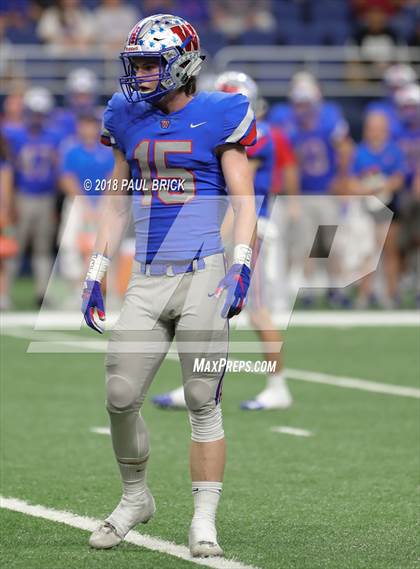 Thumbnail 1 in Westlake vs SA Brennan (UIL 6A Area Playoff) photogallery.