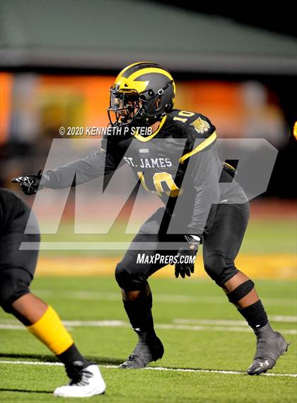 Thumbnail 3 in Sterlington vs. St. James (LHSAA 3A 2nd Round Playoff) photogallery.