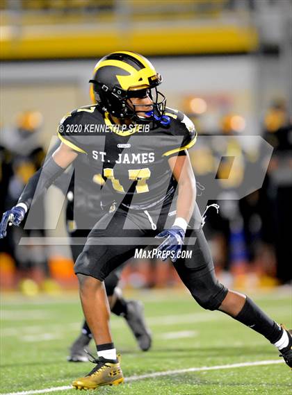Thumbnail 2 in Sterlington vs. St. James (LHSAA 3A 2nd Round Playoff) photogallery.