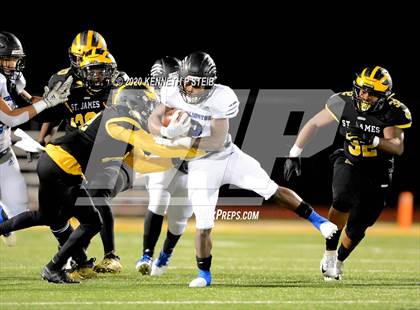 Thumbnail 2 in Sterlington vs. St. James (LHSAA 3A 2nd Round Playoff) photogallery.