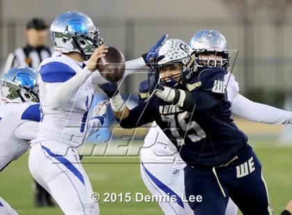 Thumbnail 3 in Central Catholic vs. San Marino (CIF State Open Division Small School Final) photogallery.