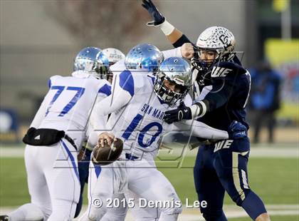 Thumbnail 1 in Central Catholic vs. San Marino (CIF State Open Division Small School Final) photogallery.