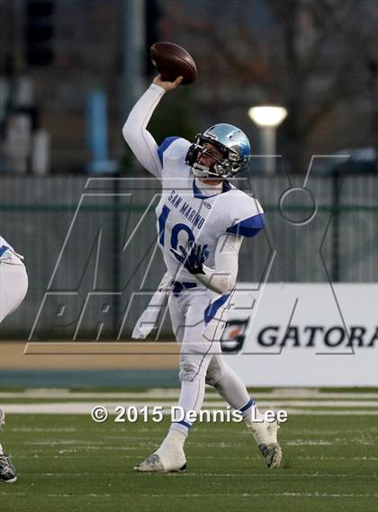 Thumbnail 3 in Central Catholic vs. San Marino (CIF State Open Division Small School Final) photogallery.