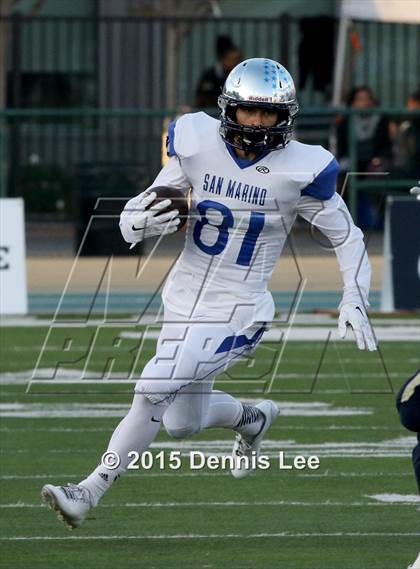 Thumbnail 3 in Central Catholic vs. San Marino (CIF State Open Division Small School Final) photogallery.
