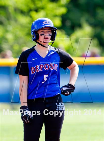 Thumbnail 2 in Deposit vs. Fort Ann (NYSPHSAA Class D Semifinal) photogallery.