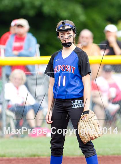 Thumbnail 1 in Deposit vs. Fort Ann (NYSPHSAA Class D Semifinal) photogallery.