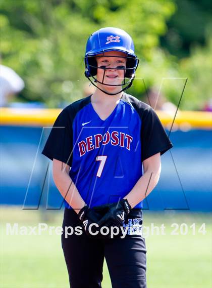 Thumbnail 3 in Deposit vs. Fort Ann (NYSPHSAA Class D Semifinal) photogallery.