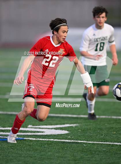 Thumbnail 3 in Skyline vs Newport - Bellevue (District 1/2 4A Playoff) photogallery.