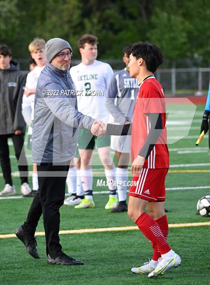 Thumbnail 3 in Skyline vs Newport - Bellevue (District 1/2 4A Playoff) photogallery.