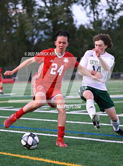 Thumbnail 1 in Skyline vs Newport - Bellevue (District 1/2 4A Playoff) photogallery.