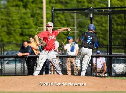 Thumbnail 1 in Conard vs Hall (U of Hartford) photogallery.