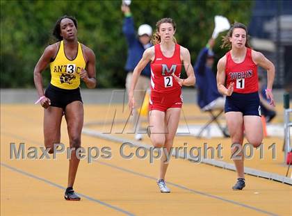 Thumbnail 3 in CIF NCS Masters Track & Field Championships (Girls Track) photogallery.