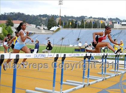 Thumbnail 2 in CIF NCS Masters Track & Field Championships (Girls Track) photogallery.