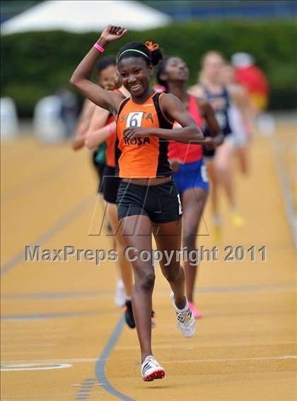 Thumbnail 2 in CIF NCS Masters Track & Field Championships (Girls Track) photogallery.