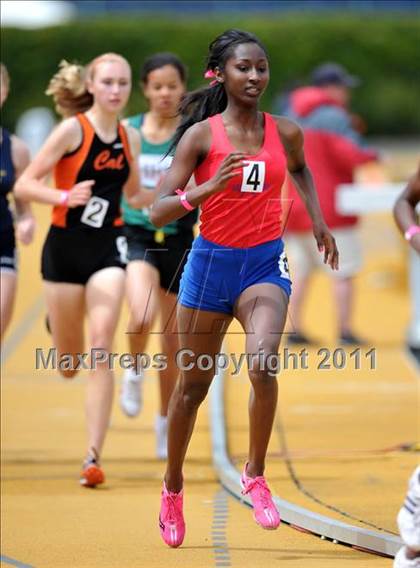 Thumbnail 3 in CIF NCS Masters Track & Field Championships (Girls Track) photogallery.
