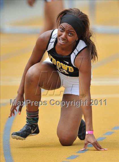 Thumbnail 1 in CIF NCS Masters Track & Field Championships (Girls Track) photogallery.