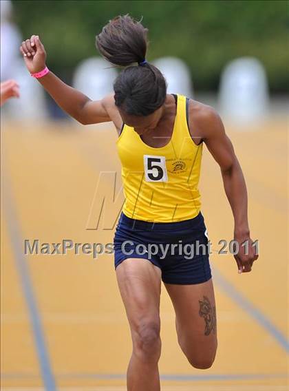 Thumbnail 1 in CIF NCS Masters Track & Field Championships (Girls Track) photogallery.
