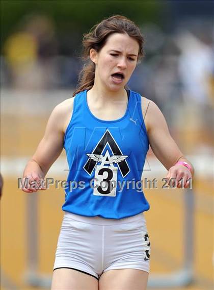 Thumbnail 2 in CIF NCS Masters Track & Field Championships (Girls Track) photogallery.
