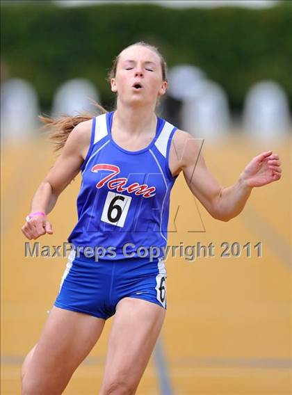 Thumbnail 2 in CIF NCS Masters Track & Field Championships (Girls Track) photogallery.
