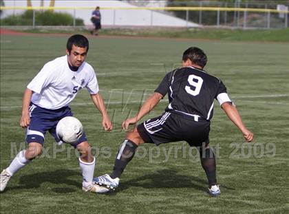 Thumbnail 3 in Hesperia @ St. Genevieve (CIF SS Playoffs) photogallery.